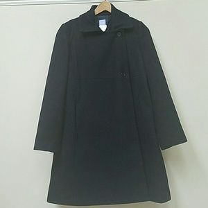 Gap black maternity coat